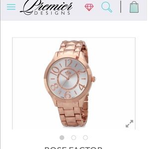 Premier Jewlery watch Rose Gold